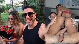 Picked up a hot girl in Ibirapuera Park for a rough sex
