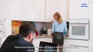My desired whore - a man fucks his secretary in the office