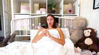 This girl is a total slut, even without a cock in her pussy