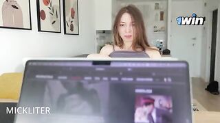 A girl was distracted from her work and got fucked hard