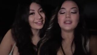I didn't want to do it, but I had to lick the huge cock