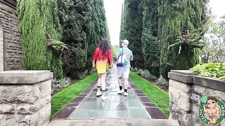Iranian girl checked out the historic sites and got fucked