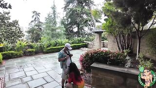 Iranian girl checked out the historic sites and got fucked