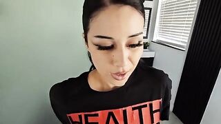 She felt the power of a huge cock