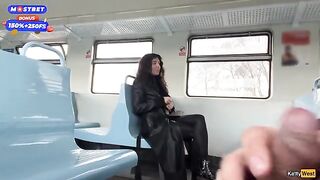 Will you blow me while nobody’s around on the train?