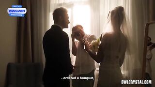 The husband is not satisfied with his wife, so he cheats on her
