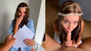 A fairy granted three wishes to a man in a steamy role-play scene