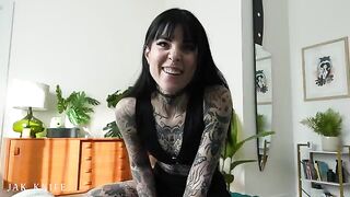 The best commercial with a vibrator ever, featuring a tattooed beauty