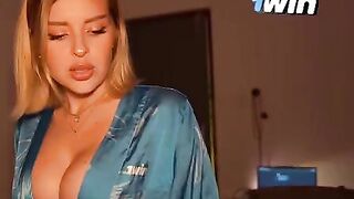 My hot stepmom gets excited when I rub her creamy pussy