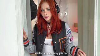 The girl knows what to do if she can't pay, she uses her body for rough sex