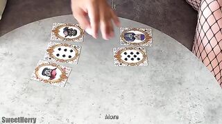 The loser has to fuck the winner after playing for sex
