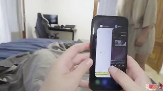 The guy did not let his stepmom get distracted and fucked her