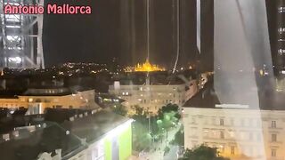 A Ukrainian girl is fucking with a guy in the public place