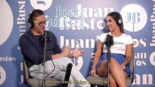 Natalia Garcia asks for a burger and delivers a spicy surprise in this steamy podcast clip