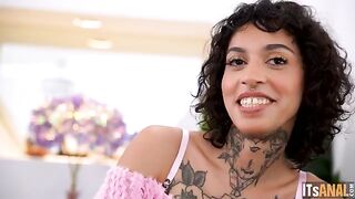 Everything for a complete experience - awesome sex on the couch