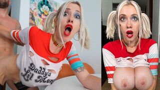 The guy did not refuse to fuck Harley Quinn in a steamy scene