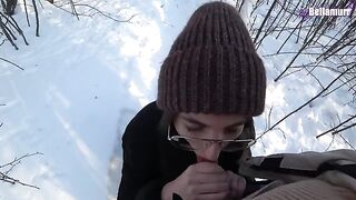 A walk with my stepsister in the park turned into hard sex