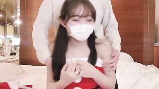 An amateur couple has sex in various positions, captured in a personal and raw style