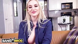 Curvy blonde PAWG Blake Blossom fucked by Leo Valentino’s big dick
