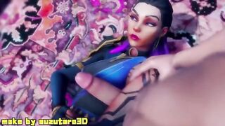 VALORANT adult game compilation featuring SFM and Blender visuals