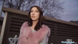 Public Agent Chanel Kiss gets her pussy railed hard