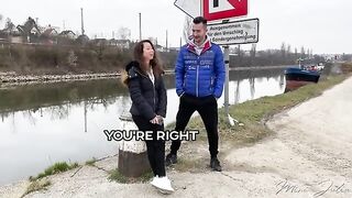 Mini Julia got fucked on the street, her Austrian charm on full display