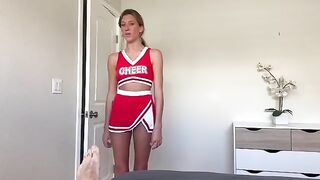 Special support for cheerleaders, a steamy stepbrother scenario