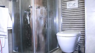 Instead of showering, the mouth served as a substitute