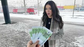 Now the girl will fulfill any wish for money, straight from the streets