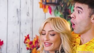 The autumn holiday is marked by a grand fuckfest in HD