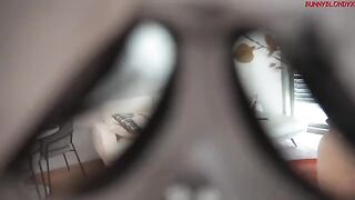 A girl in doggy style welcomed a guest and didn’t regret it