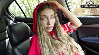 The little red riding hood became very lustful