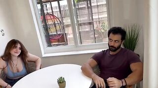 I massaged my step daddy, he fucked me hard