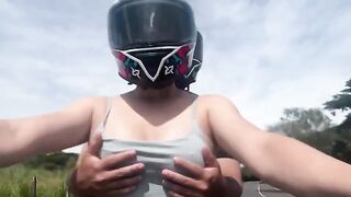 Not just boobs, but perfect insurance - a stunning 18 y.o. babe
