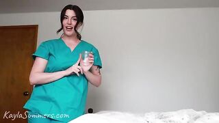 She got a face full of cum - just as she wanted