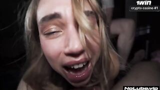 After a few orgasms, babe is too dazed to move or speak