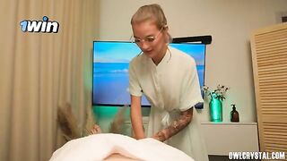 A massage can be a true erotic pleasure