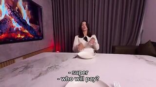 The hot girl tried to push herself to the limit with a big dick