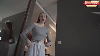 A girl with a perfect body gets fucked hard