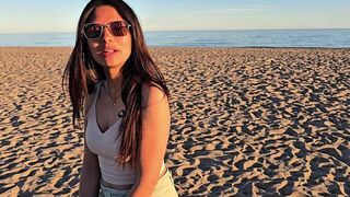 An empty beach isn't the best spot for intimate moments