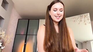 A sexy girl is jumping on her boyfriend’s dick in lingerie