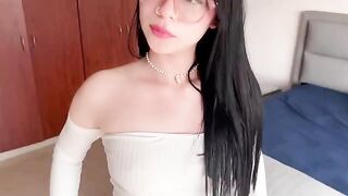 A girl with small boobs can take a big cock in her tight pussy