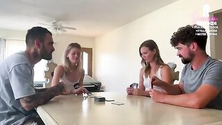 A card game with friends ended up in a crazy wife swapping party