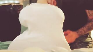The guy used the milkman method to get a male orgasm