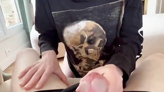 The tiny girl is doing an amazing job with the impressive challenge