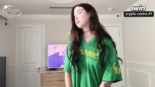 A young beauty with a tattoo got fucked in the doggy style