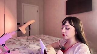 A hot Russian girl demonstrates her unique abilities in this steamy scene