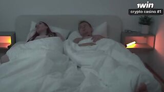 I came to my stepmom’s bed, moaning as I exhaled