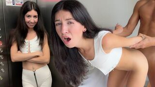 She was caught in a compromising position by her neighbor