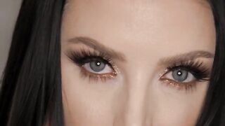 Angela White gets her huge boobs and pussy pounded by two cocks